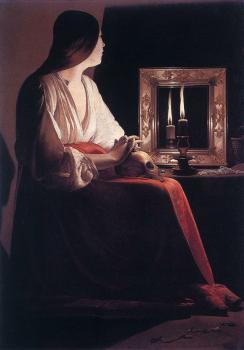 喬治 德 拉 圖爾 The Penitent Magdalen 喬治 德 拉 圖爾 The Penitent Magdalen